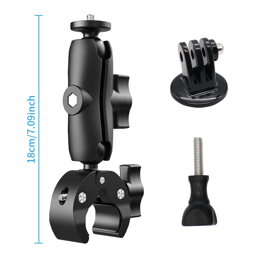 Perche selfie moto pour Insta360 X2/X3/X4/X5 – Kit fixation guidon